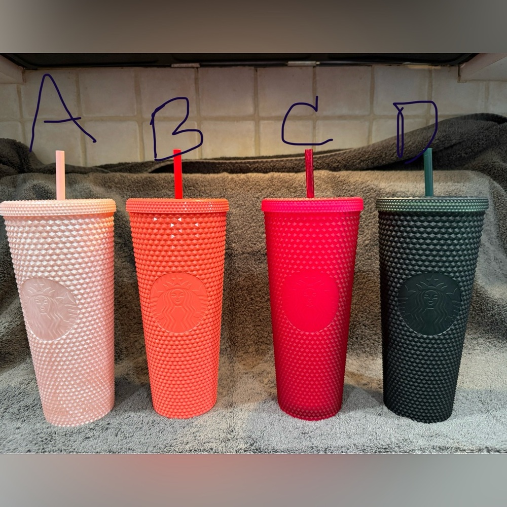 Starbucks tumblers